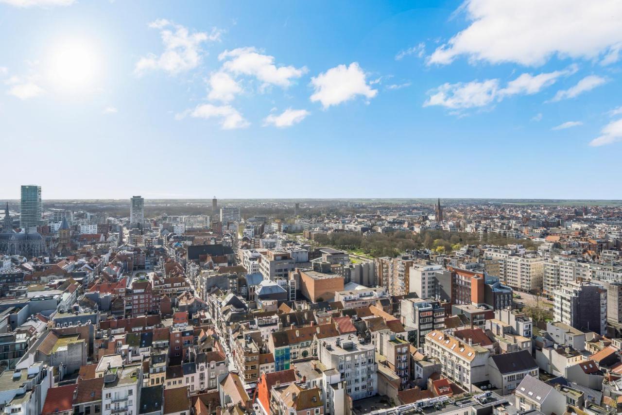 Apartamento Skyline App 5P Met Prachtige Uitzichten & Terras Ostende Exterior foto